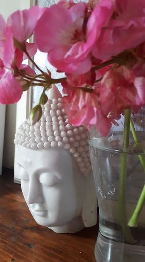 Buddha on our altar at Casa Divina in Pisa