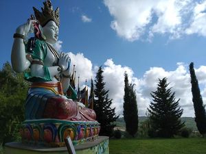 A visit to ILTK, Buddhist Center at Casa Divina in Pisa