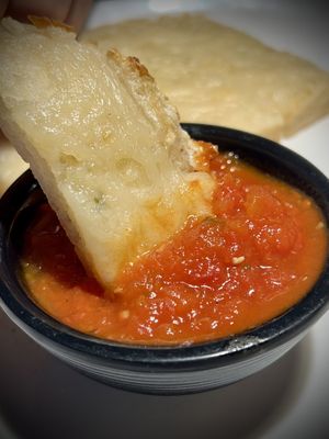 Vegan cheesebread   at Picazzo's  in Glendale