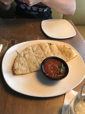Vegan Cheeze bread at Picazzo's  in Glendale