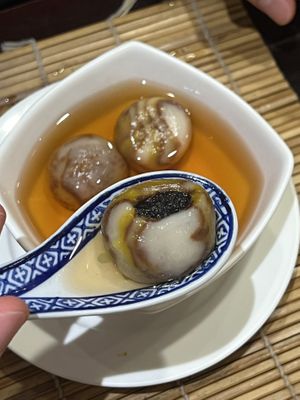 Sweet dumpling in jasmine & rose  at LockCha 樂茶軒 - Admiralty in Hong Kong Island