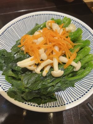 Seasonal veg  at LockCha 樂茶軒 - Admiralty in Hong Kong Island