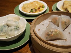 Vegan Dim Sum. at LockCha 樂茶軒 - Admiralty in Hong Kong Island