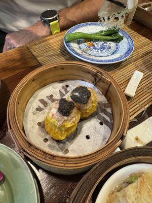 Black truffle siu mai  at LockCha 樂茶軒 - Admiralty in Hong Kong Island