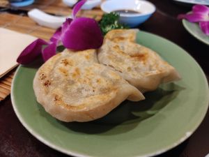 fried dumpling at LockCha 樂茶軒 - Admiralty in Hong Kong Island