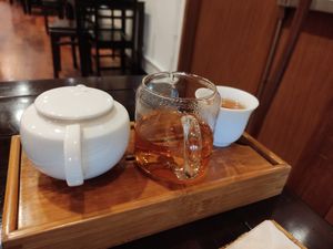 Lapsang Souchong tea at LockCha 樂茶軒 - Admiralty in Hong Kong Island