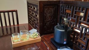 Chrysanthemum tea at LockCha 樂茶軒 - Admiralty in Hong Kong Island