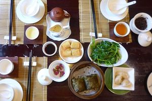 dim sum lunch at LockCha 樂茶軒 - Admiralty in Hong Kong Island