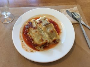 Canelones at Govinda in Barcelona