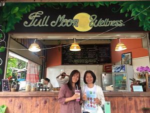 Counter Area  at Full Moon Wellness Cafe in Chiang Rai