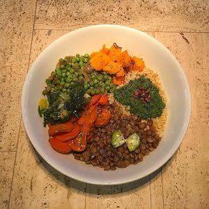 Energy Bowl at Muntpunt Grand Cafe in Brussels