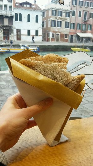sweet crêpe at Cocaeta in Venice