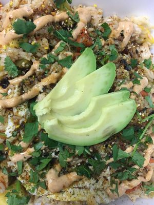 Yakimeshi at Infusa Cafe in San Antonio