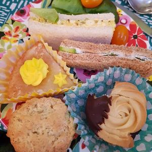 Afternoon tea at  Compassion Cakes in Whitstable