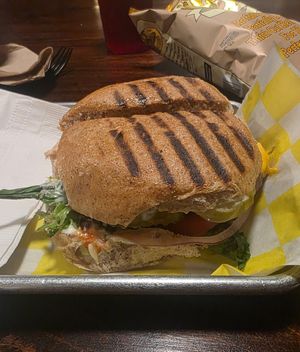 Old Moon Burger at Old Moon Deli & Pie in Galveston