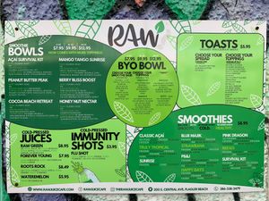   at Raw Juice Cafe in Flagler Beach
