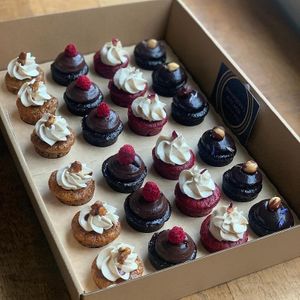 PETIT FOUR BOX OF 24 at Mahadeva's Kitchen in Pointcook