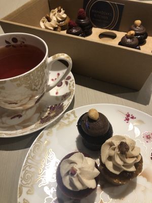 Petit fours at Mahadeva's Kitchen in Pointcook