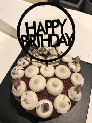 Red velvet at Mahadeva's Kitchen in Pointcook