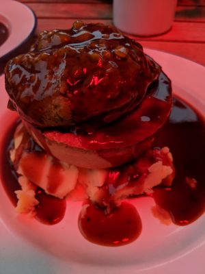 "deep and crisp and vegan" pie at Pieminister in Stoke-on-trent