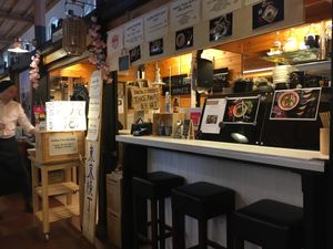 Kamalig counter. at Kamalig in Helsinki