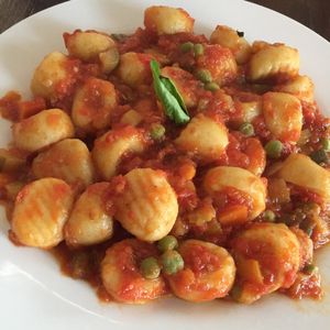 Gnocchi Alla Vegetariana at Casa Rossa in Zomba
