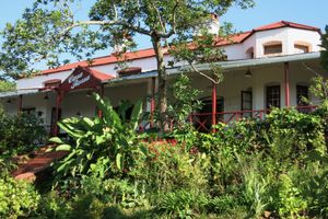 Casa Rossa Lodge and restaurant at Casa Rossa in Zomba