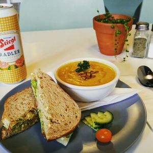 feature lunch item at Sprout in Nelson