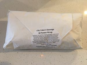 Massive wrap at City Cakes Bakery & Cafe in Midvale