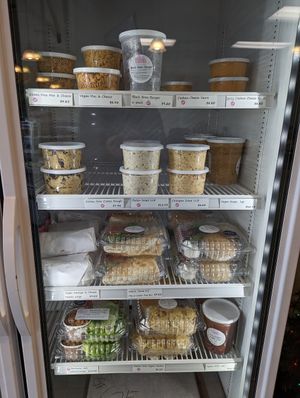 Savory shelves. at City Cakes Bakery & Cafe in Midvale