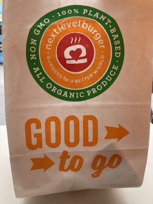 Next Level Burger Logo at Next Level Burger - Brooklyn in Brooklyn