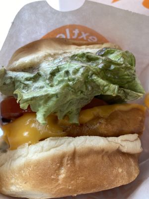 Fish(less) Burger at Next Level Burger - Brooklyn in Brooklyn