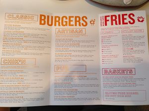 Menu 1 at Next Level Burger - Brooklyn in Brooklyn