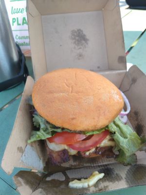 All American burger at Next Level Burger - Brooklyn in Brooklyn