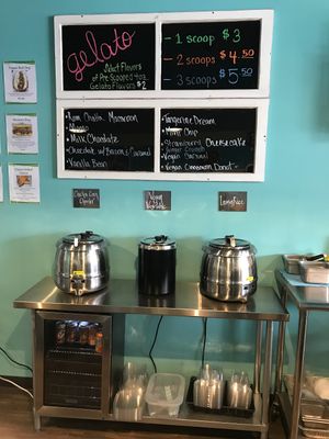 Vegan vegetable soup! at Relish in Griffith