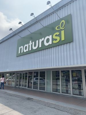 The store front, you can’t miss it! at NaturaSi - Mestre in Venice