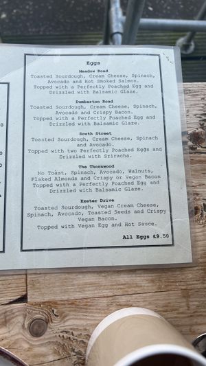   at Meadow Road Coffee in Glasgow