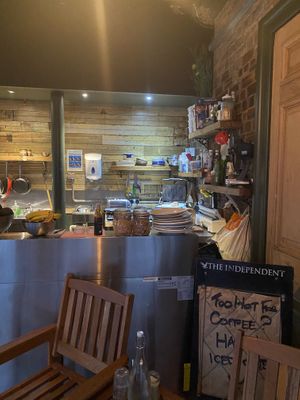 Kitchen at Meadow Road Coffee in Glasgow