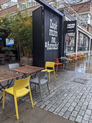 Exterior at Look Mum No Hands in London