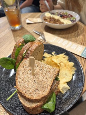 Vegan broodje “de Kas"  at Anne&Max in Haarlem