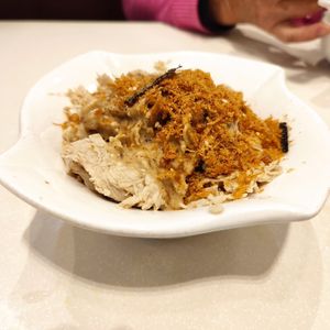 Vegan chicken (Salad) at Sino Vegetarian Restaurant 大中華素食 in Kowloon