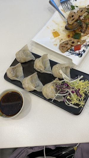   at Sino Vegetarian Restaurant 大中華素食 in Kowloon