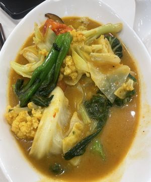 Curry (with baguette)  at Sino Vegetarian Restaurant 大中華素食 in Kowloon