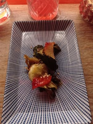 Menu vegan de la St Valentin at Marclee in Paris