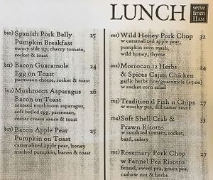 Menu (5/13) at BreadFruits in Kuala Lumpur