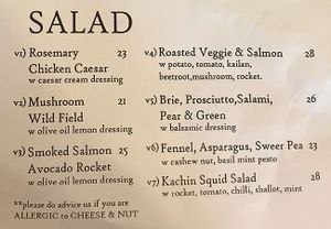 Menu (7/13) at BreadFruits in Kuala Lumpur