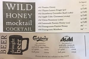 Menu (10/13) at BreadFruits in Kuala Lumpur