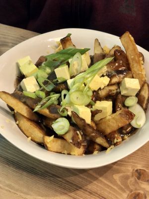 Poutine  at Bravocados in Tofino