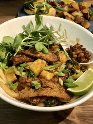 Udon bowl   at Bravocados in Tofino