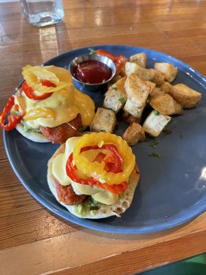 Chikn benny  at Bravocados in Tofino